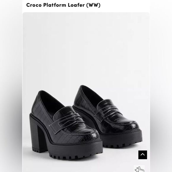 torrid Shoes - Torrid Black Platform Loafers
